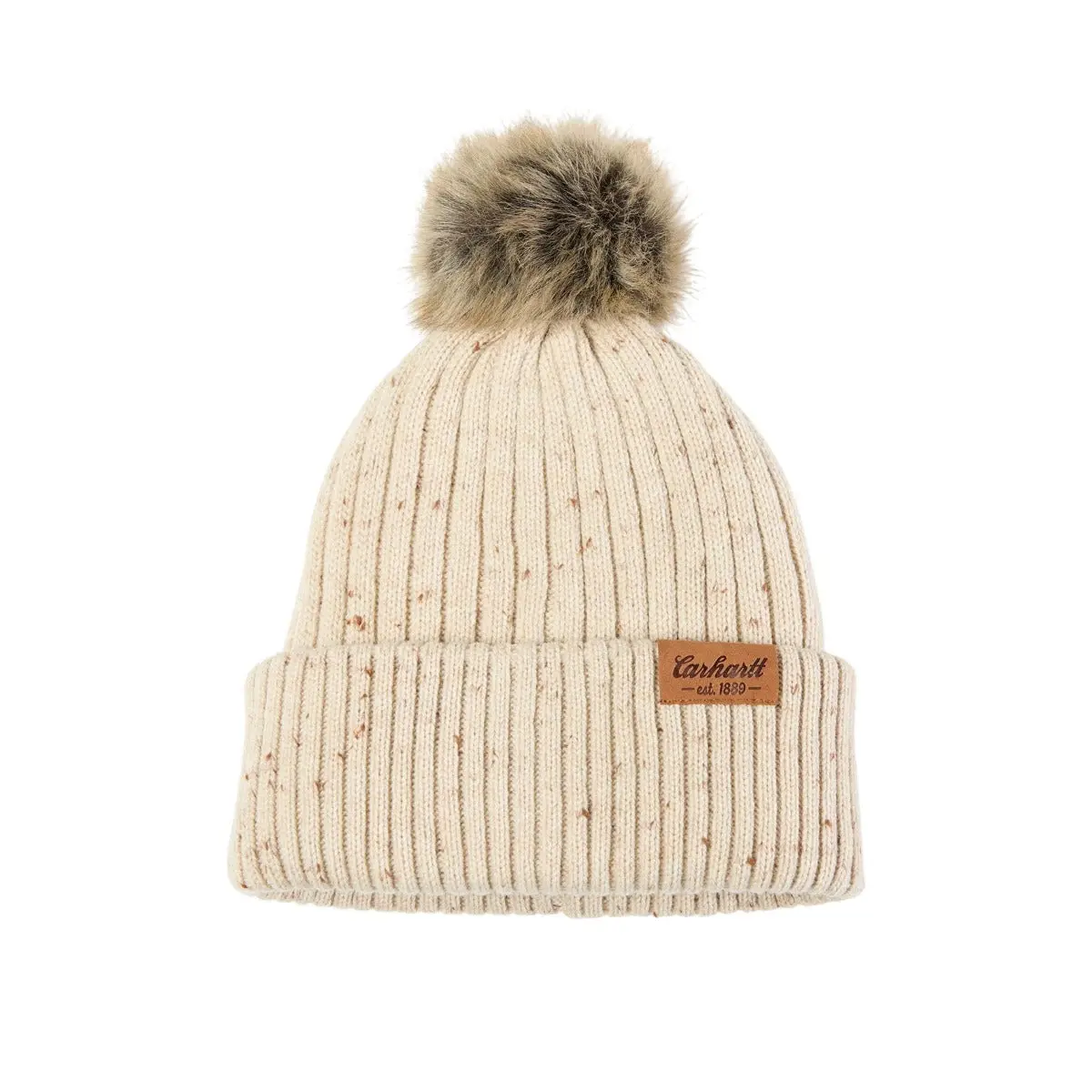 Women's Wool Blend Pom Beanie 1