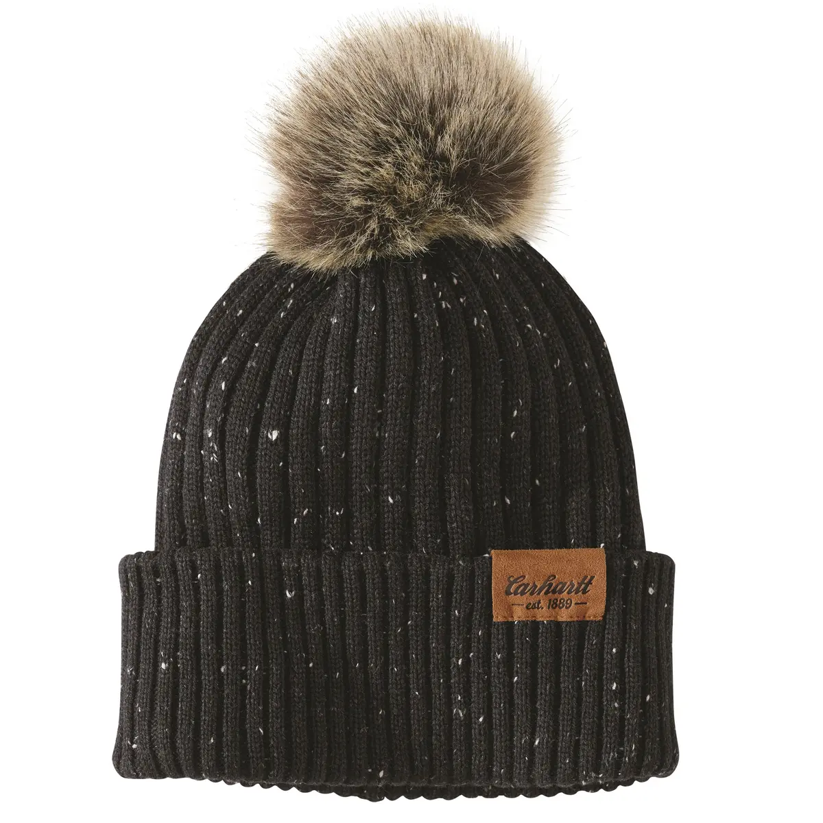 Women's Wool Blend Pom Beanie 1