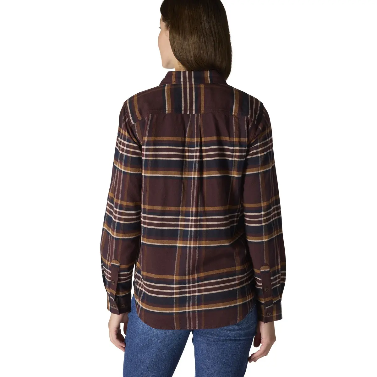 Women's Tencel Fiber Series Relaxed Fit Plaid Shirt 2