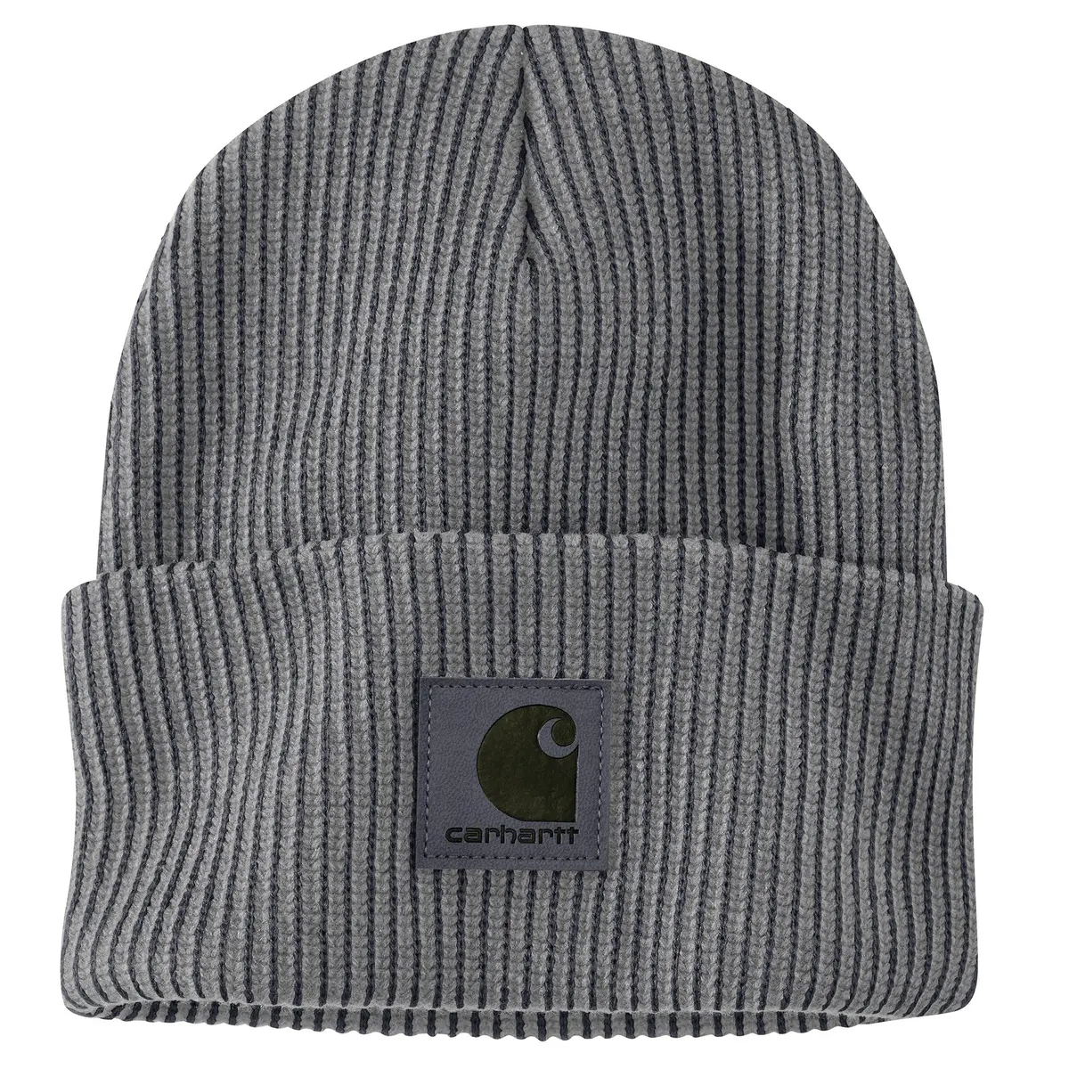 Knit Cuffed Plaited Beanie 1