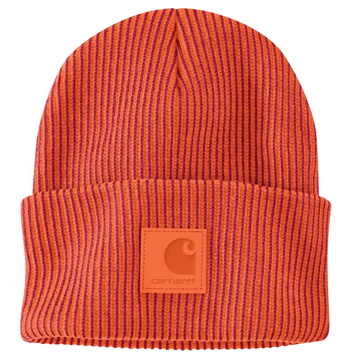 Knit Cuffed Plaited Beanie 1