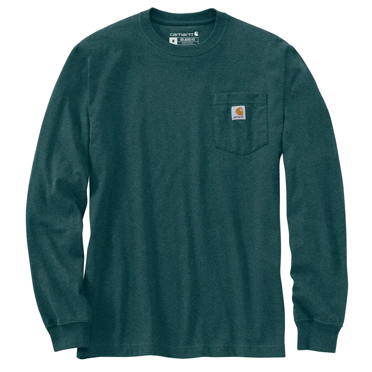 Men's Relaxed Fit Heavyweight Long Sleeve Mountain Graphic Shirt 2