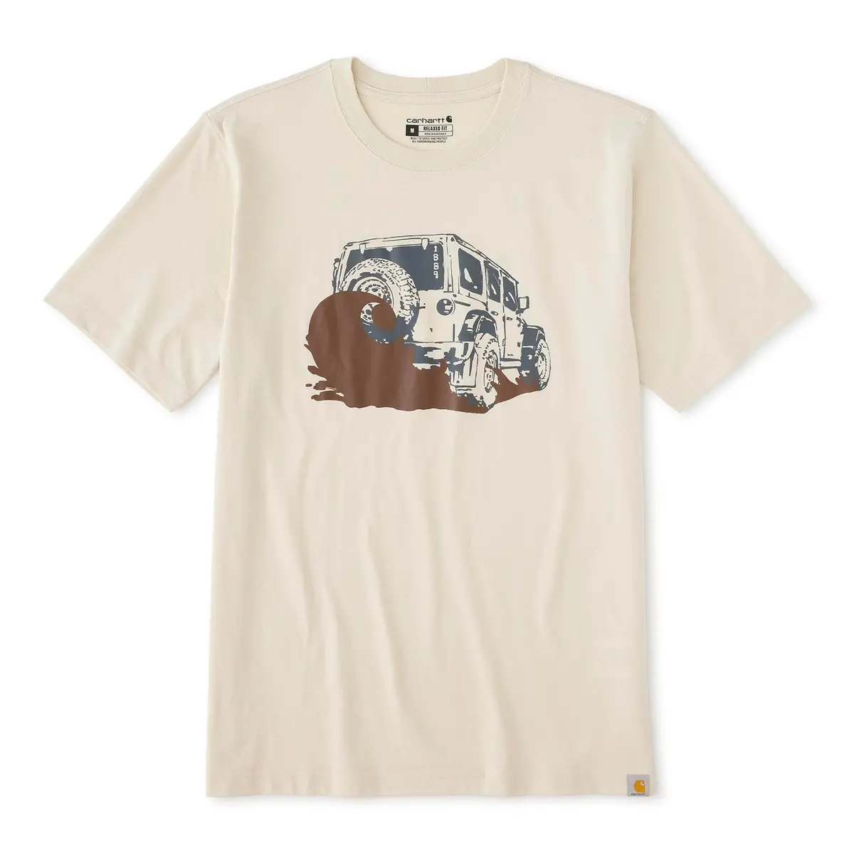 Men's Irvine Relaxed Mud T-Shirt 1