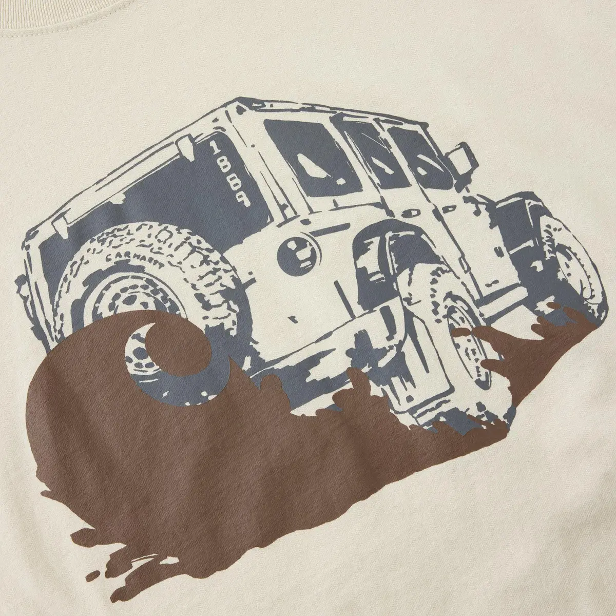 Men's Irvine Relaxed Mud T-Shirt 2