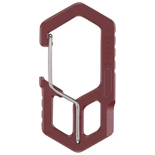 Carabiner Bottle Opener - Drab Red 1