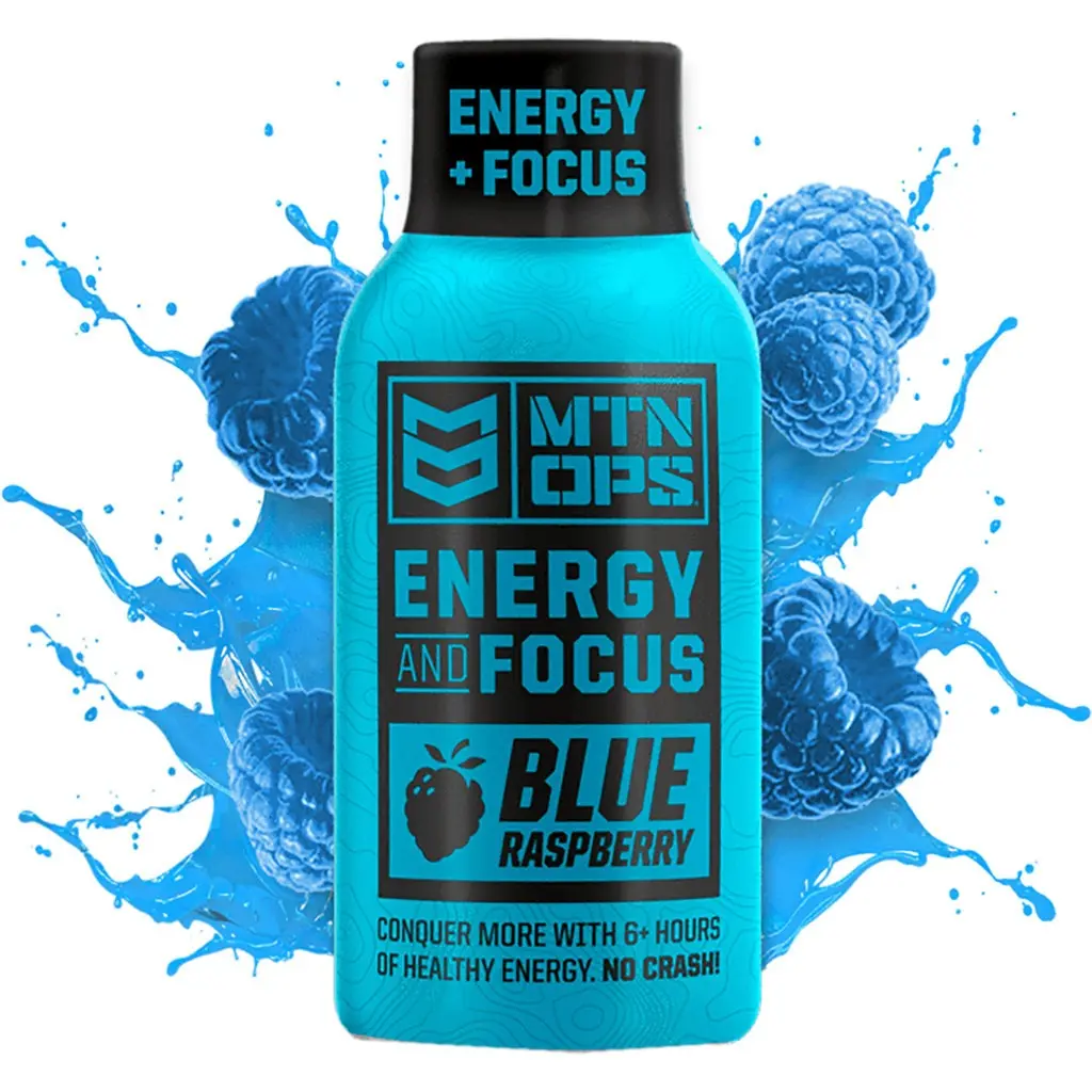 Blue Raspberry Energy Shot 1