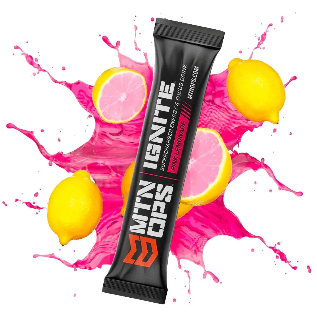 Ignite Single Serve Energy - Pink Lemonade 1