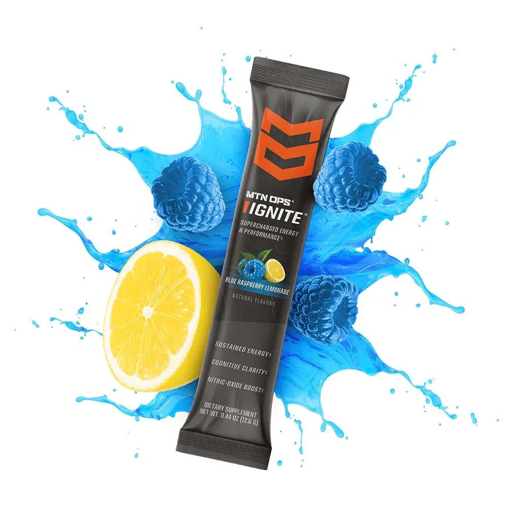 Ignite Single Serve Energy - Blue Raspberry Lemonade 1