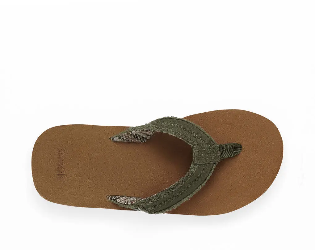 Men's Fraid Not St Flip Flops 5