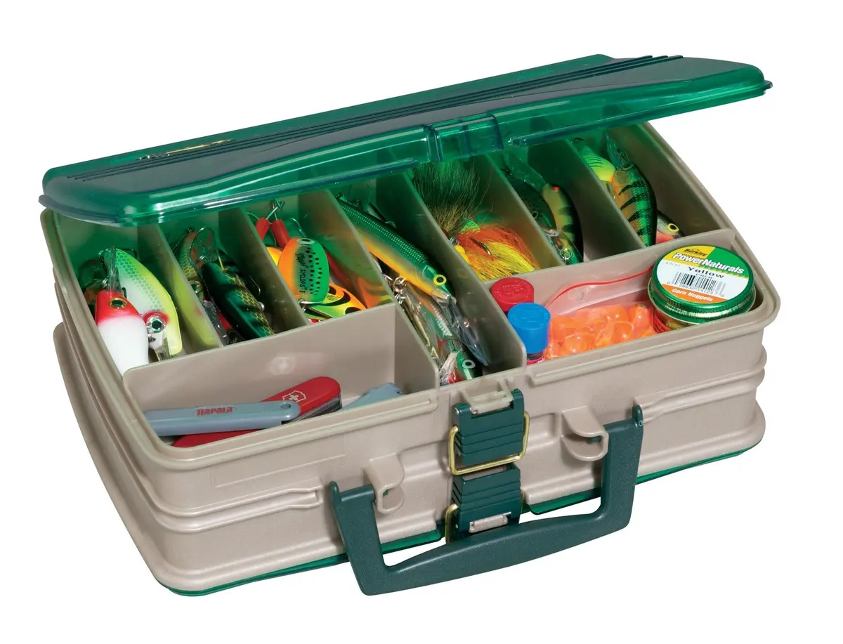 Double Sided 20-Compartment Satchel Tackle Box 1