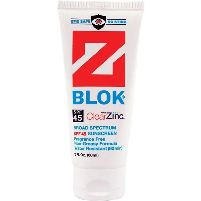 Z Block Sunscreen Spf 45 - 2Oz. 1