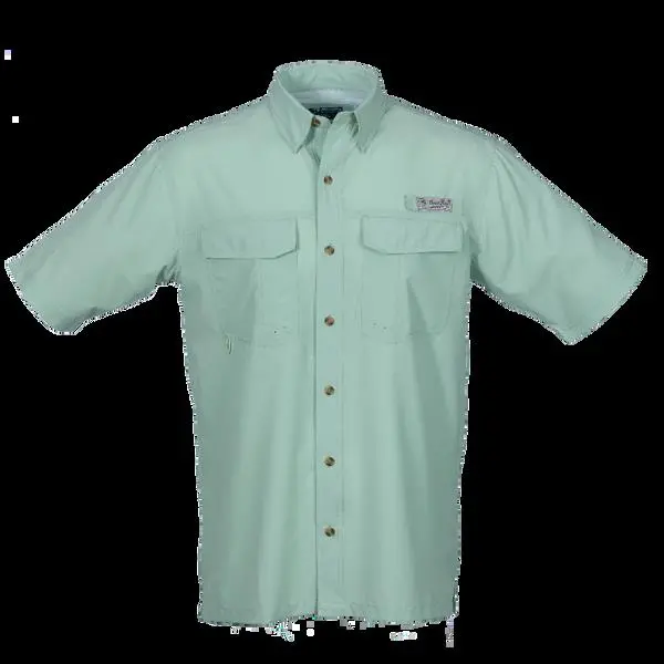 Men's Bimini Flats V Short Sleeve Shirt W/ Blood Guard Plus 1