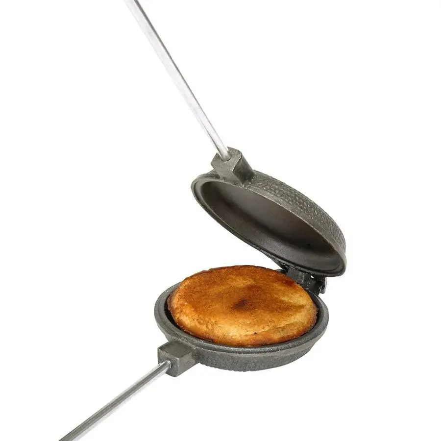 Round Jaffle Iron - Cast Iron 2