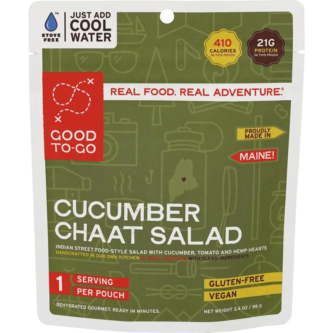 Cucumber Chaat Salad 1