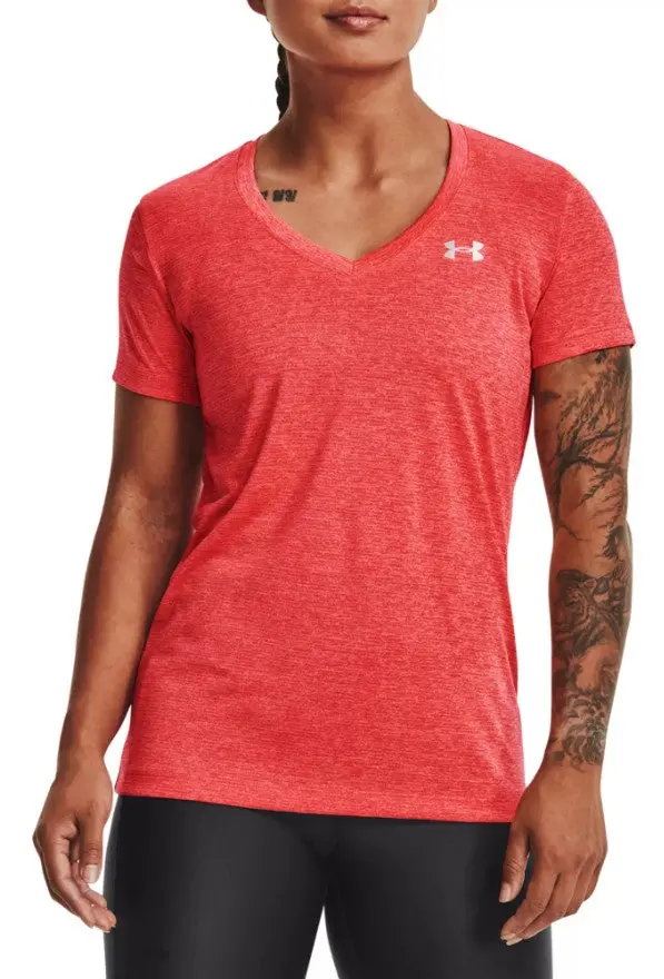 Women's Tech V-Neck Twist T Shirt 1