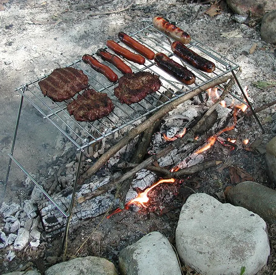 Pioneer Folding Camping Grill 2