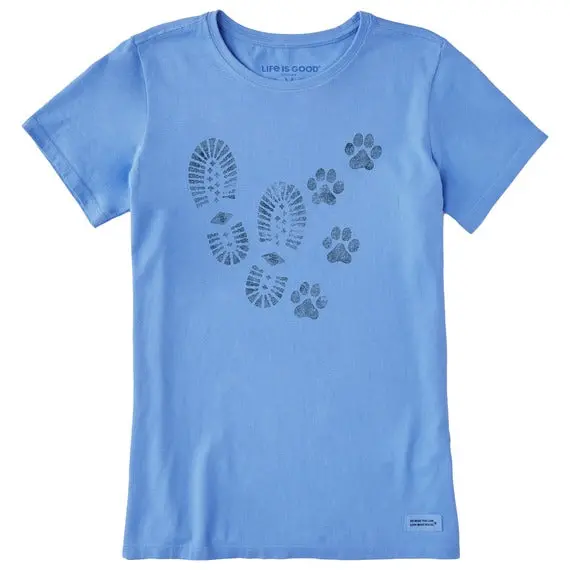 Women's Trails & Tails Short Sleeve Crusher 1