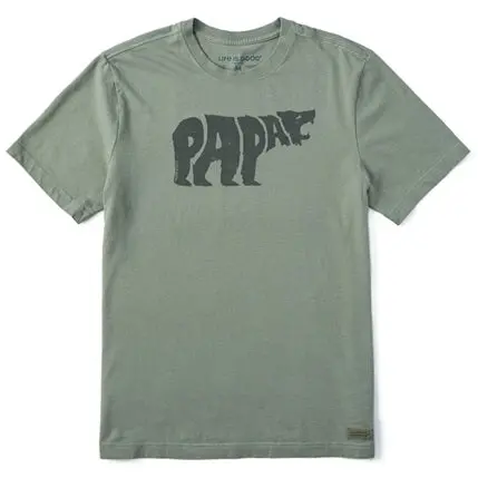 Men's Papa Bear Short Sleeve Crusher Tee 1