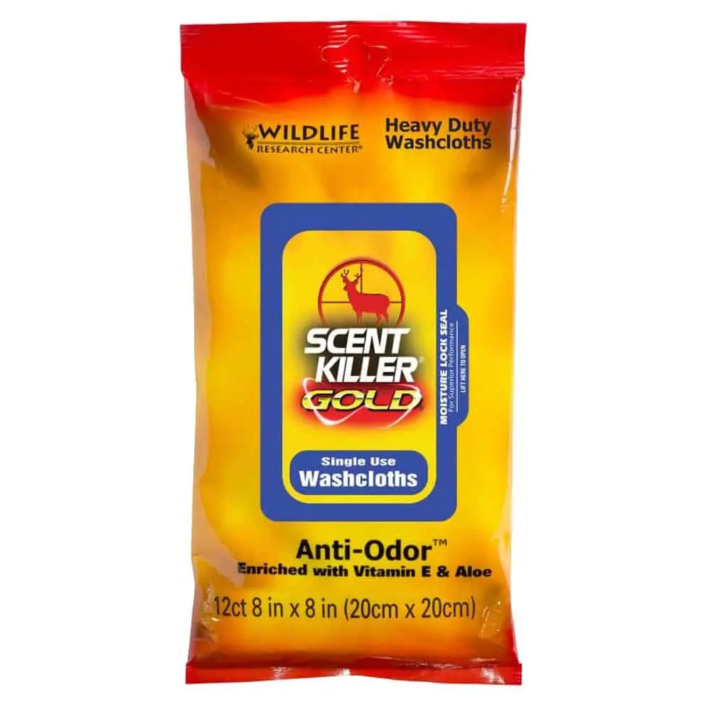 Scent Killer Gold Heavy Duty Wash Clothes 1