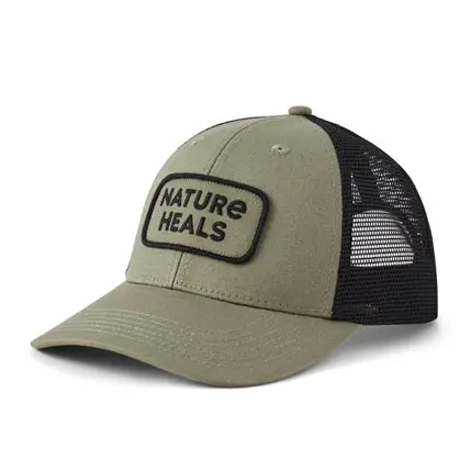 Adult Nature Heals Patch Trucker Hat 1
