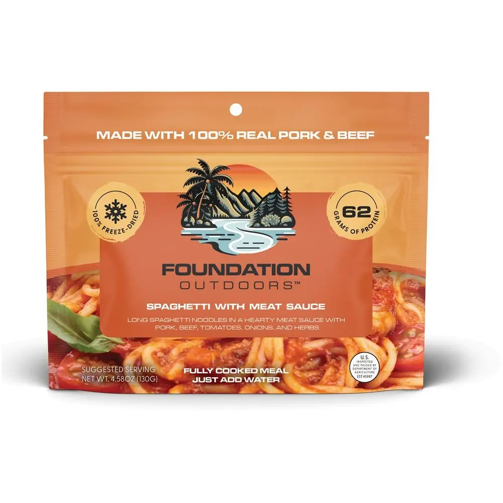 Spaghetti With Meat Sauce Freeze Dried Meal 1