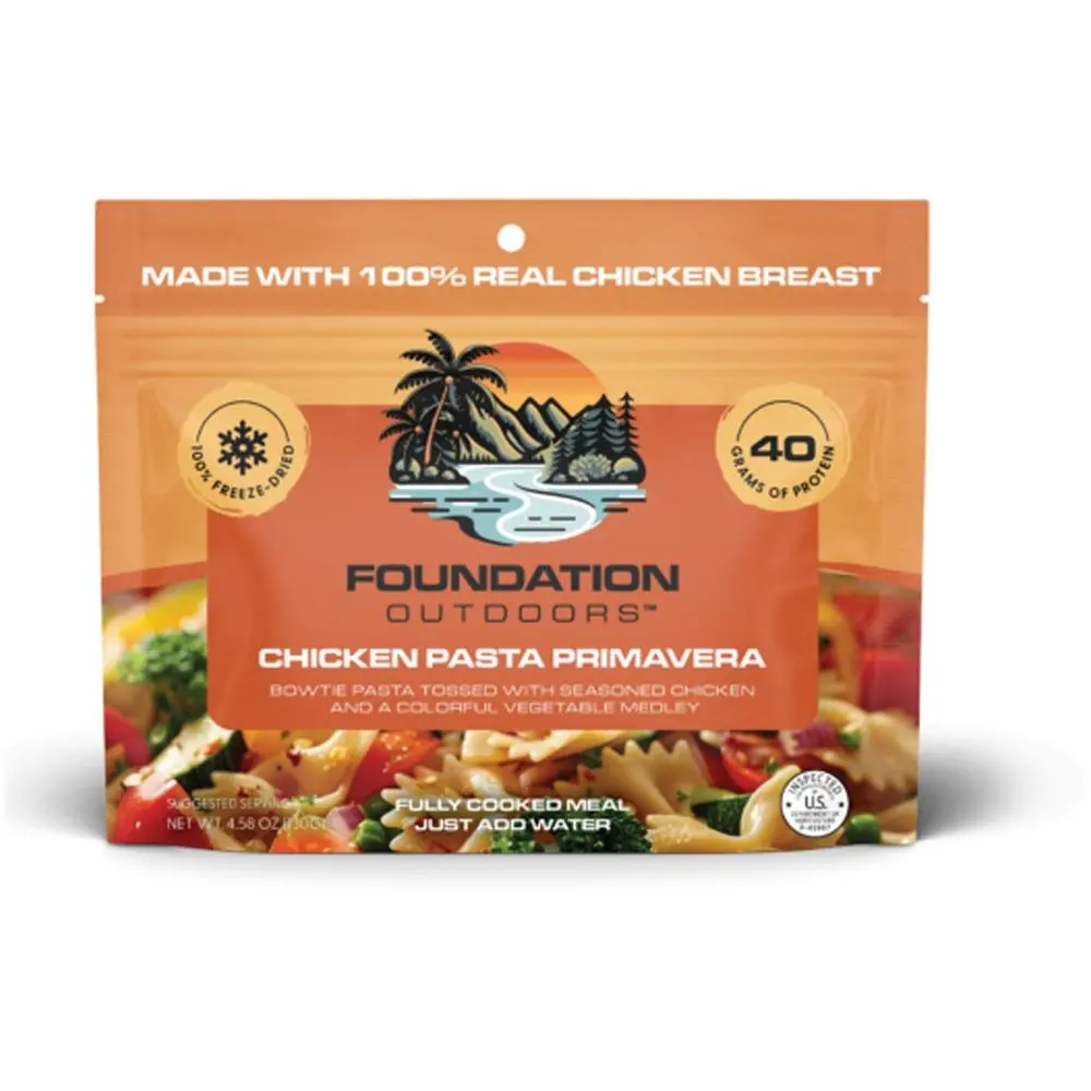 Chicken Pasta Primavera Freeze Dried Meal 1