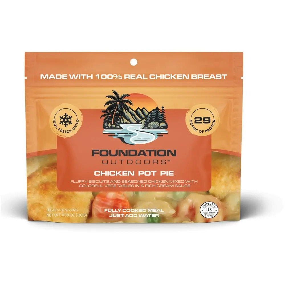 Chicken Pot Pie Freeze Dried Meal 1