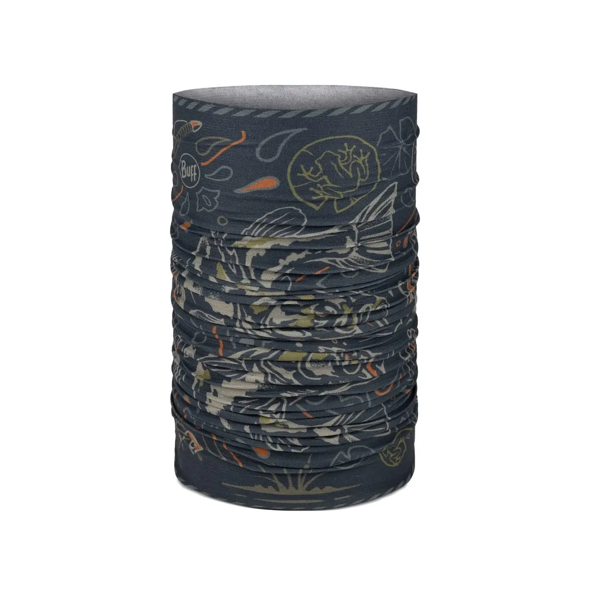 Angler Coolnet Uv Neckwear - Largemouth Navy 1