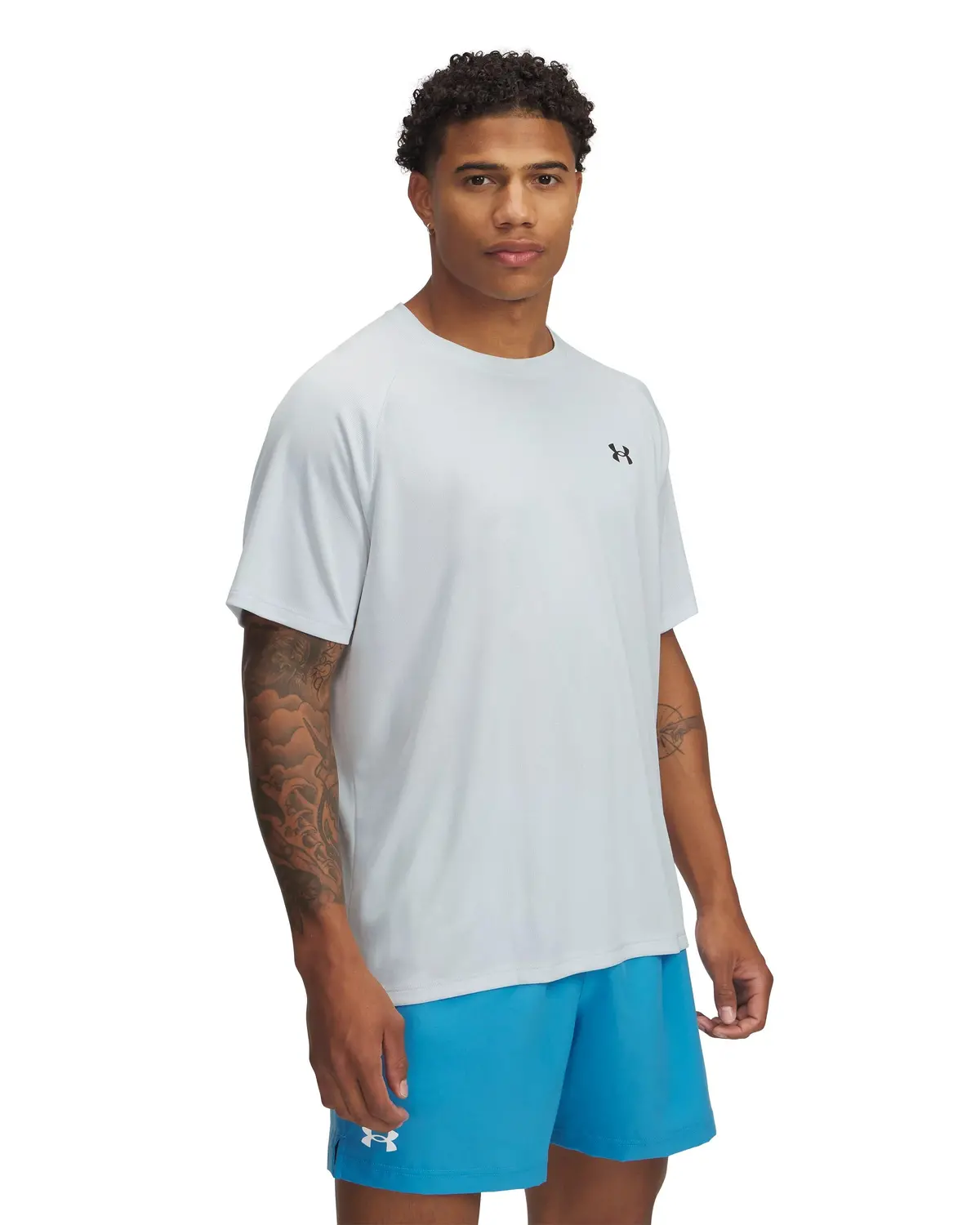 Men's Ua Tech Textured Short Sleeve T-Shirt 1