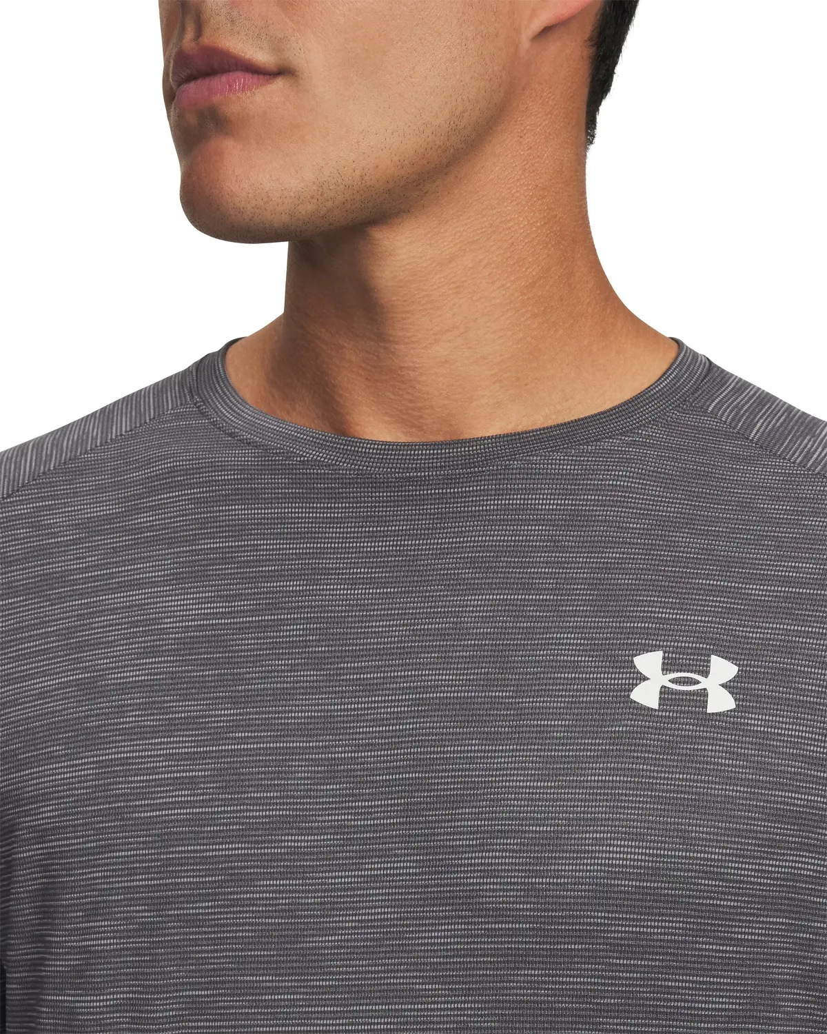 Men`S Ua Tech Textured Short Sleeve 3