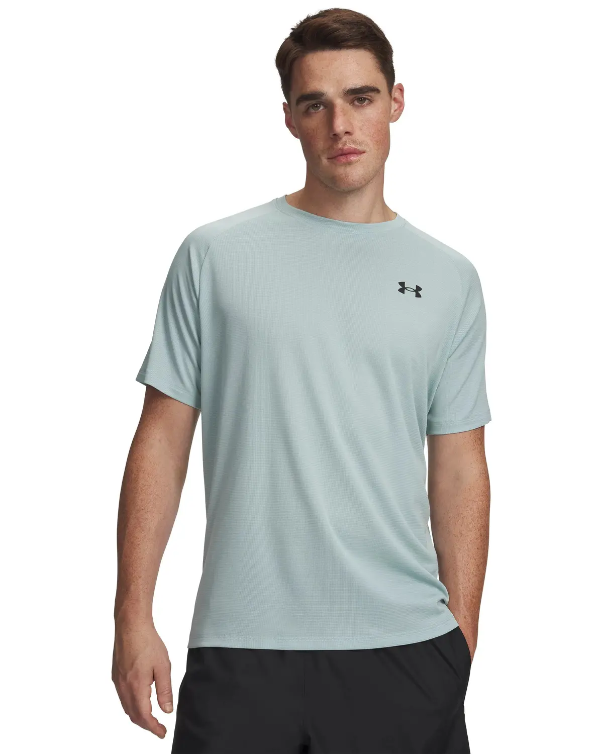 Men's Ua Tech Textured Short Sleeve T-Shirt 1