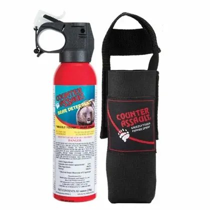 Bear Spray With Holster - 8.1Oz 1