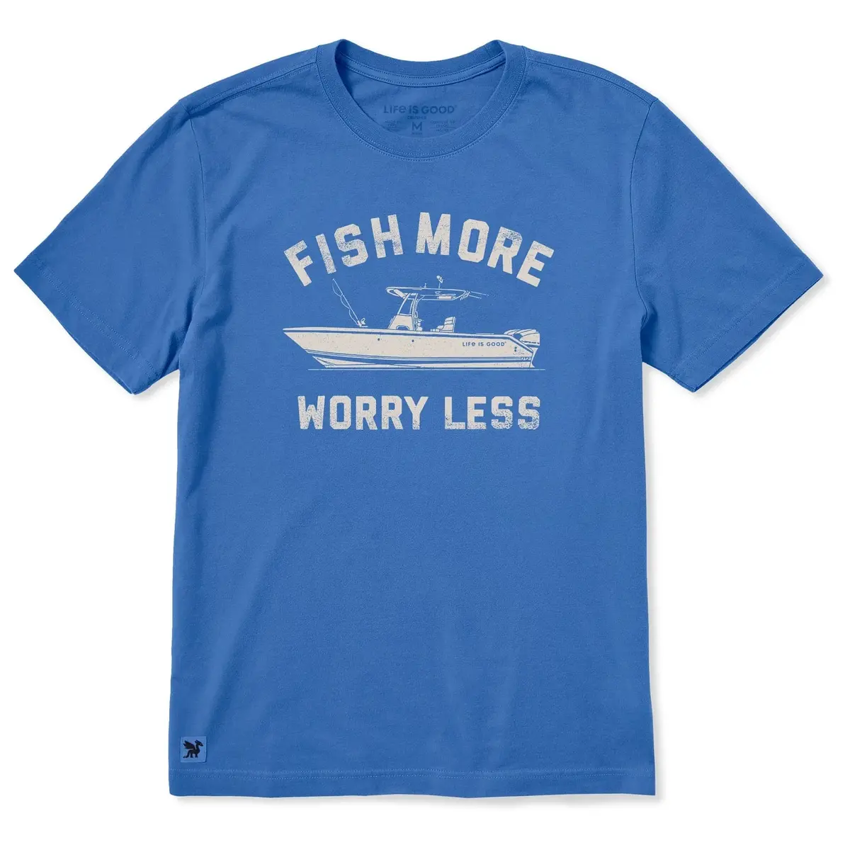 Men's Fish More Boat Short Sleeve Crusher-Lite Tee 1