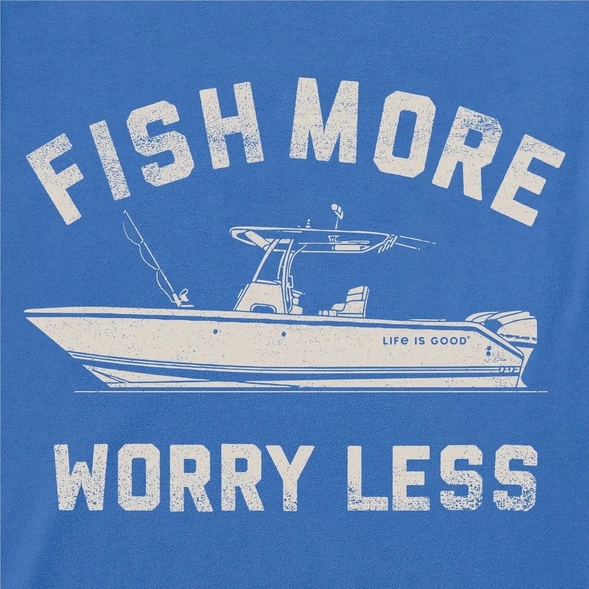 Men's Fish More Boat Short Sleeve Crusher-Lite Tee 2