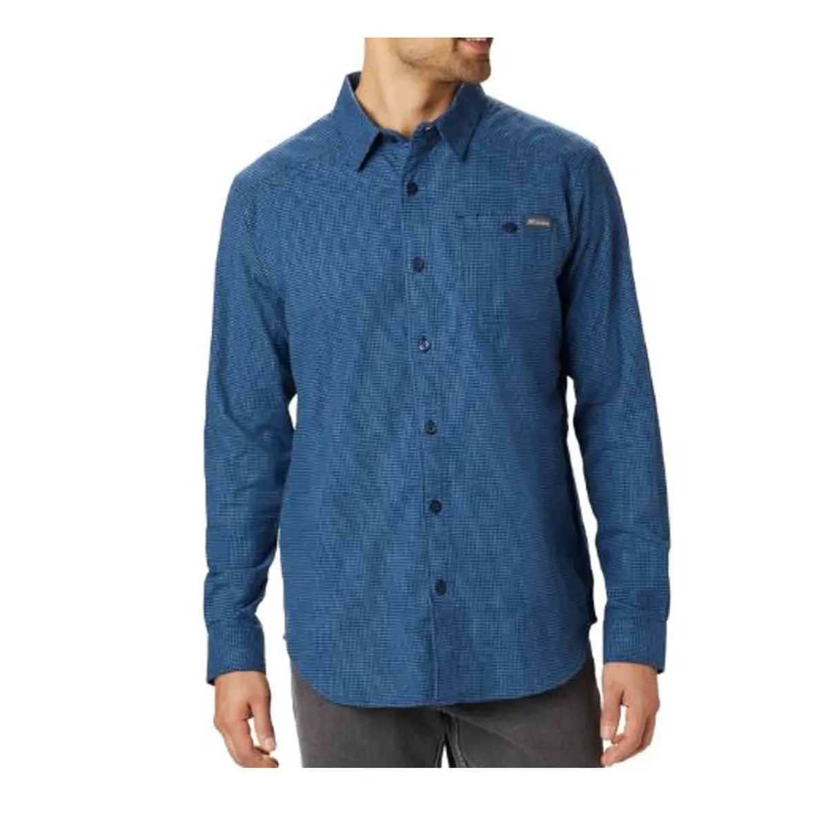 Men's Cornell Woods Flannel Long Sleeve Shirt 1
