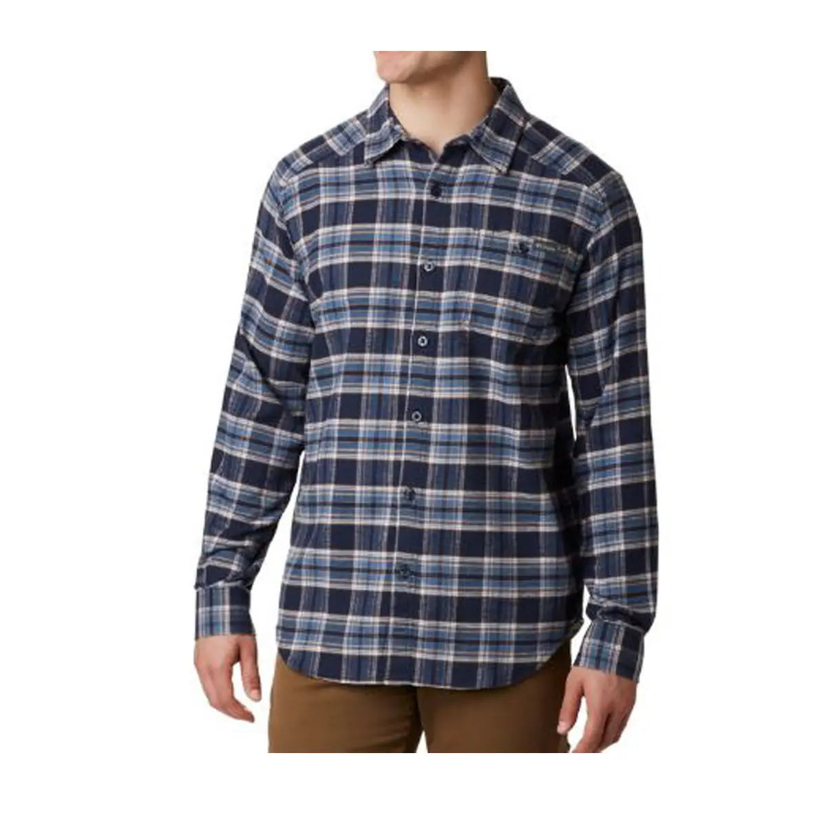 Men's Cornell Woods Flannel Long Sleeve Shirt 1