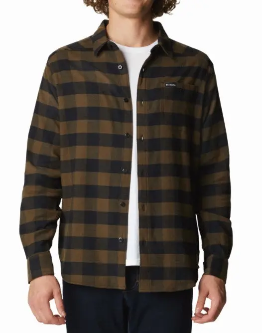 Men's Cornell Woods Flannel Long Sleeve Shirt 1