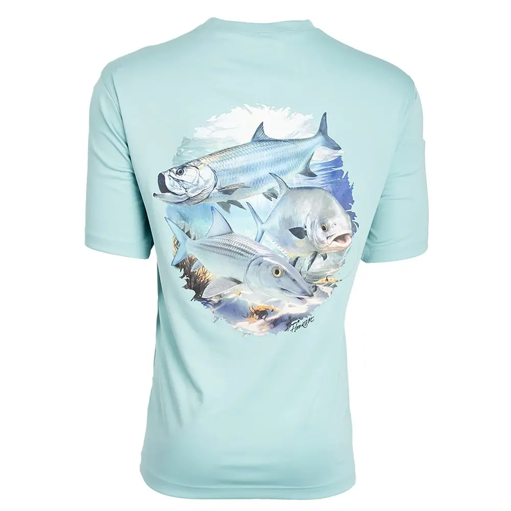 Hook M` Performance Short Sleeve Shirt - Inshore Slam 1