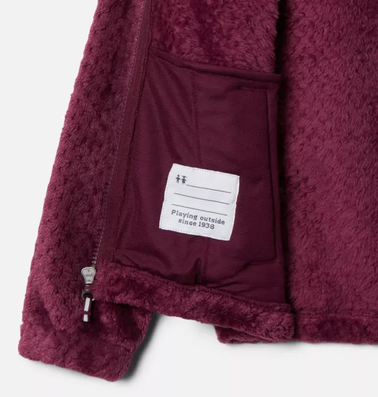 Girls' Fireside Sherpa Full Zip Jacket 3