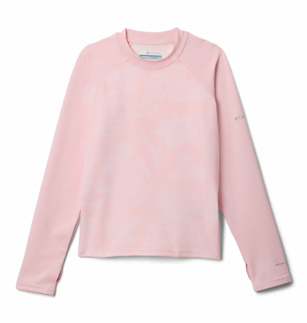 Girl's Sandy Shores Printed Long Sleeve Sunguard 1