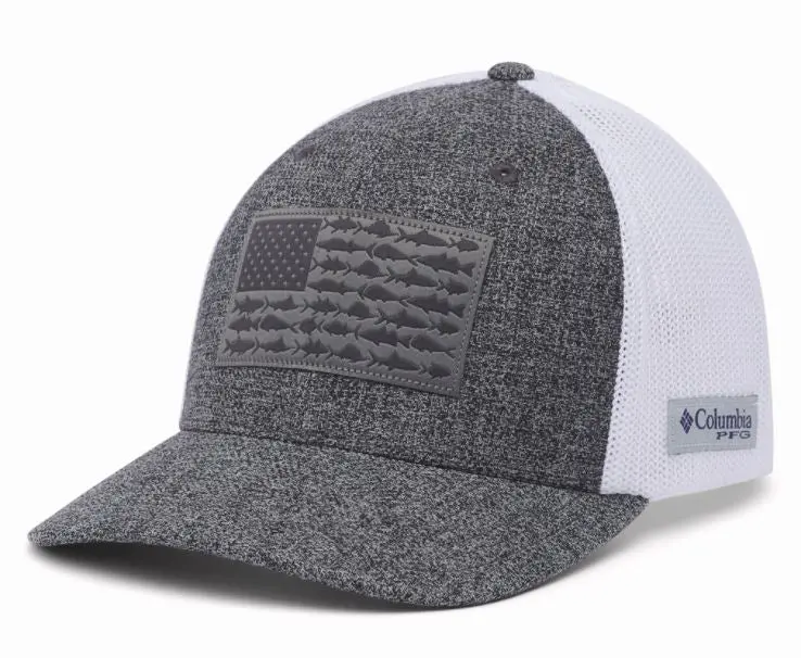 Pfg Fish Flag Mesh Ball Flexfit Cap - (High Crown) 1