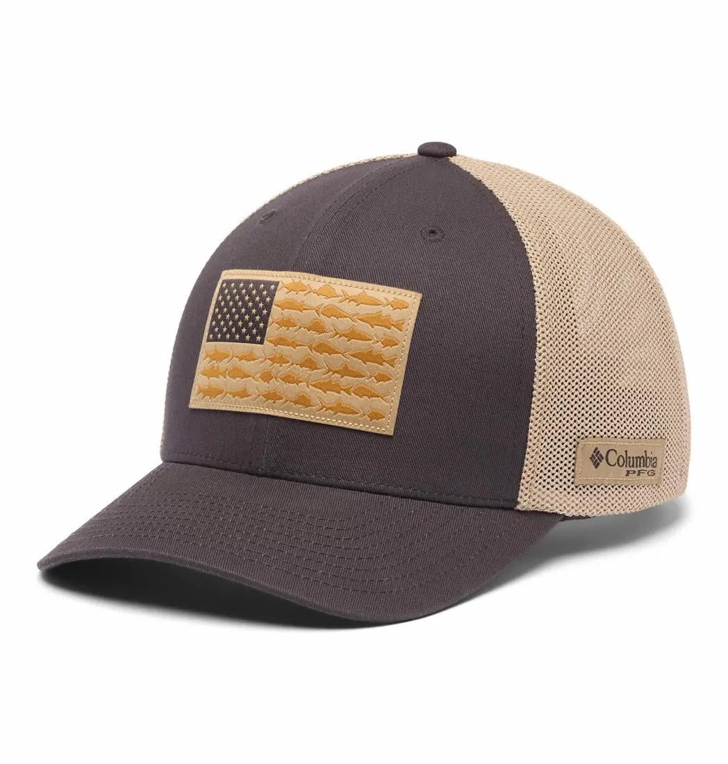 Pfg Fish Flag Mesh Ball Flexfit Cap - (High Crown) 1