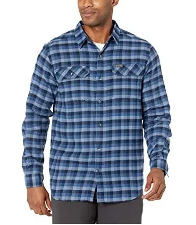 Mens Flare Gun Stretch Flannel Shirt 1