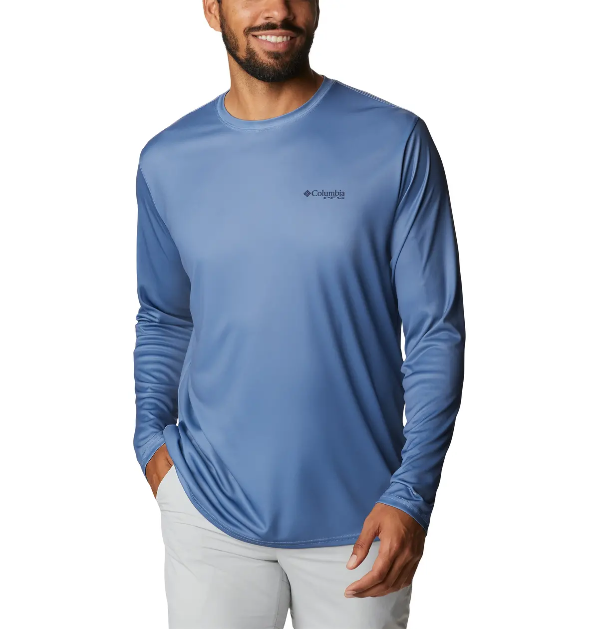 Men's Terminal Tackle Pfg Fish Flag Long Sleeve Shirt 2