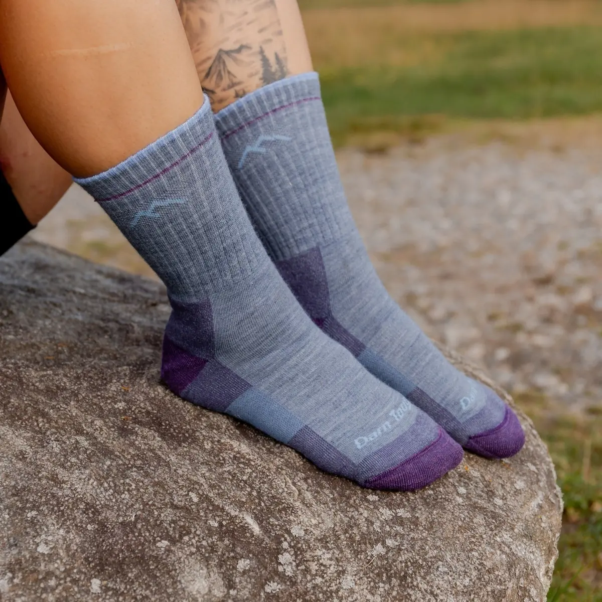 Women's Hiker Micro Crew Midweight Hiking Socks 3