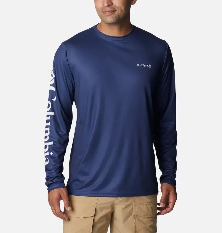 Men's Pfg Terminal Tackle Carey Chen Long Sleeve Shirt 1