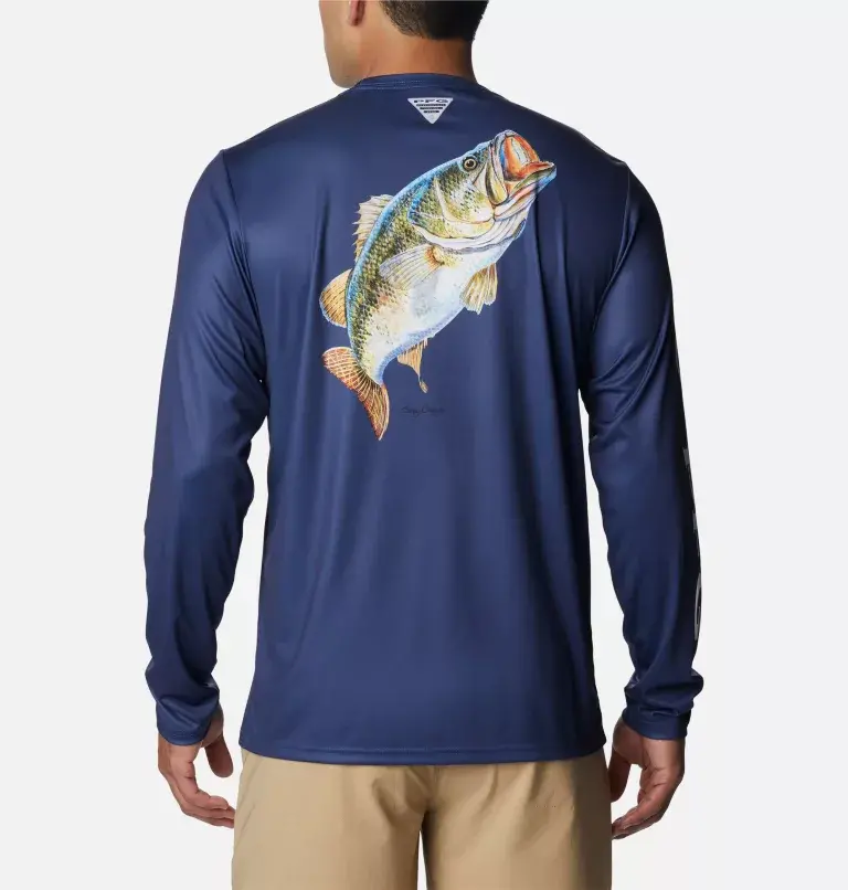 Men's Pfg Terminal Tackle Carey Chen Long Sleeve Shirt 2