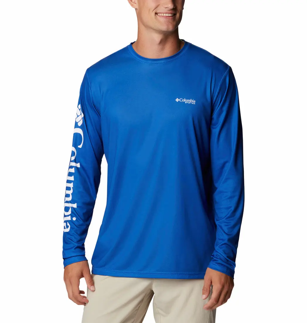Men's Pfg Terminal Tackle Carey Chen Long Sleeve Shirt 1