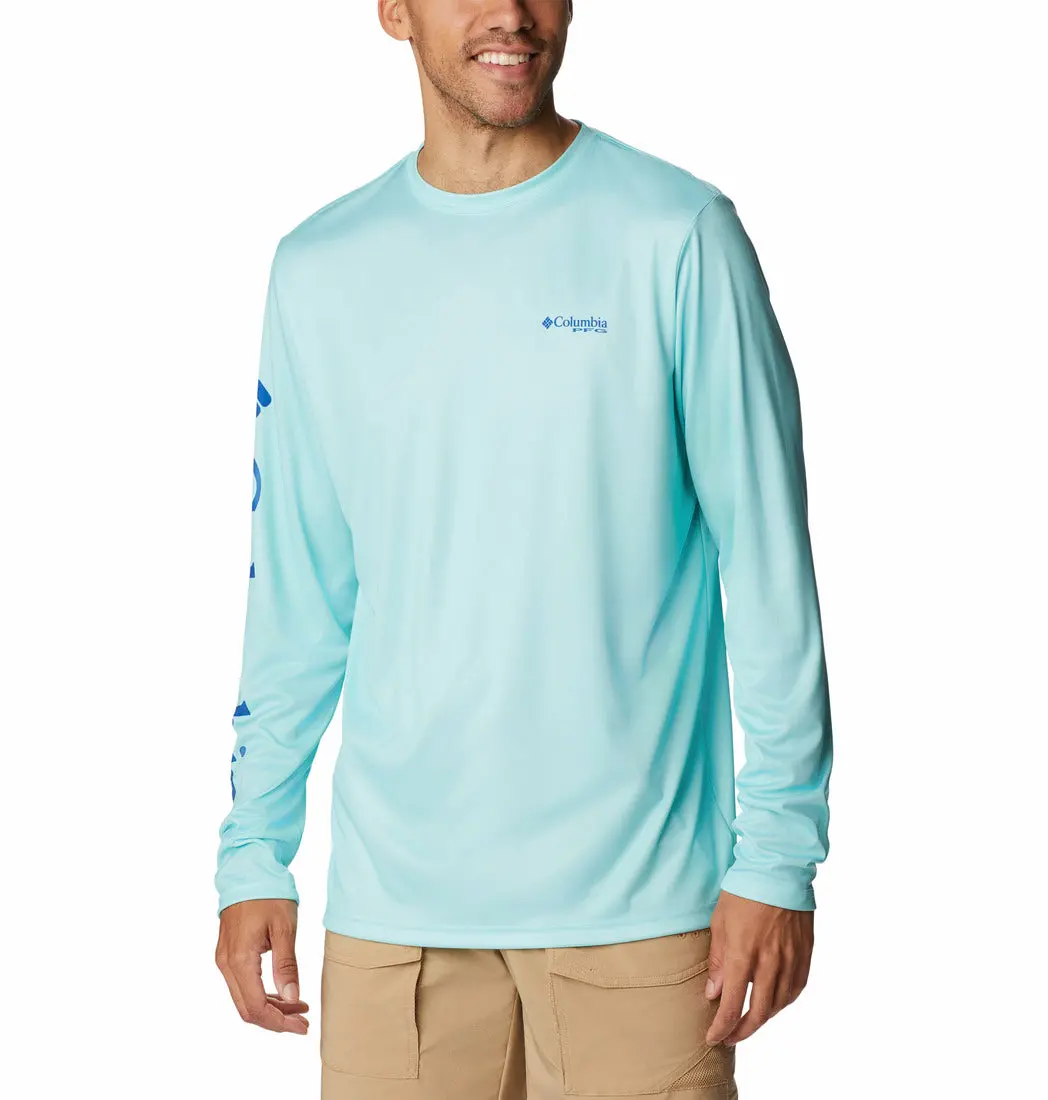 Men's Pfg Terminal Tackle Carey Chen Long Sleeve Shirt 1