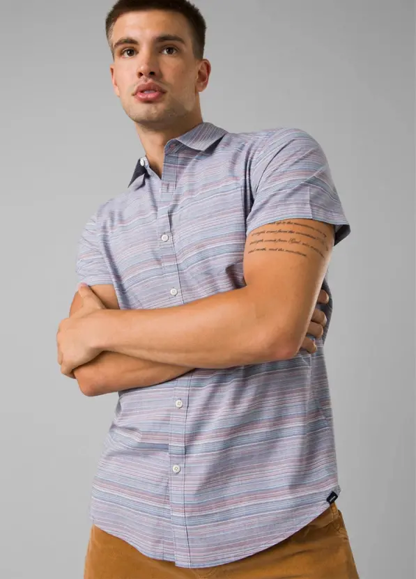 Men's Groveland Button Down T-Shirt 1